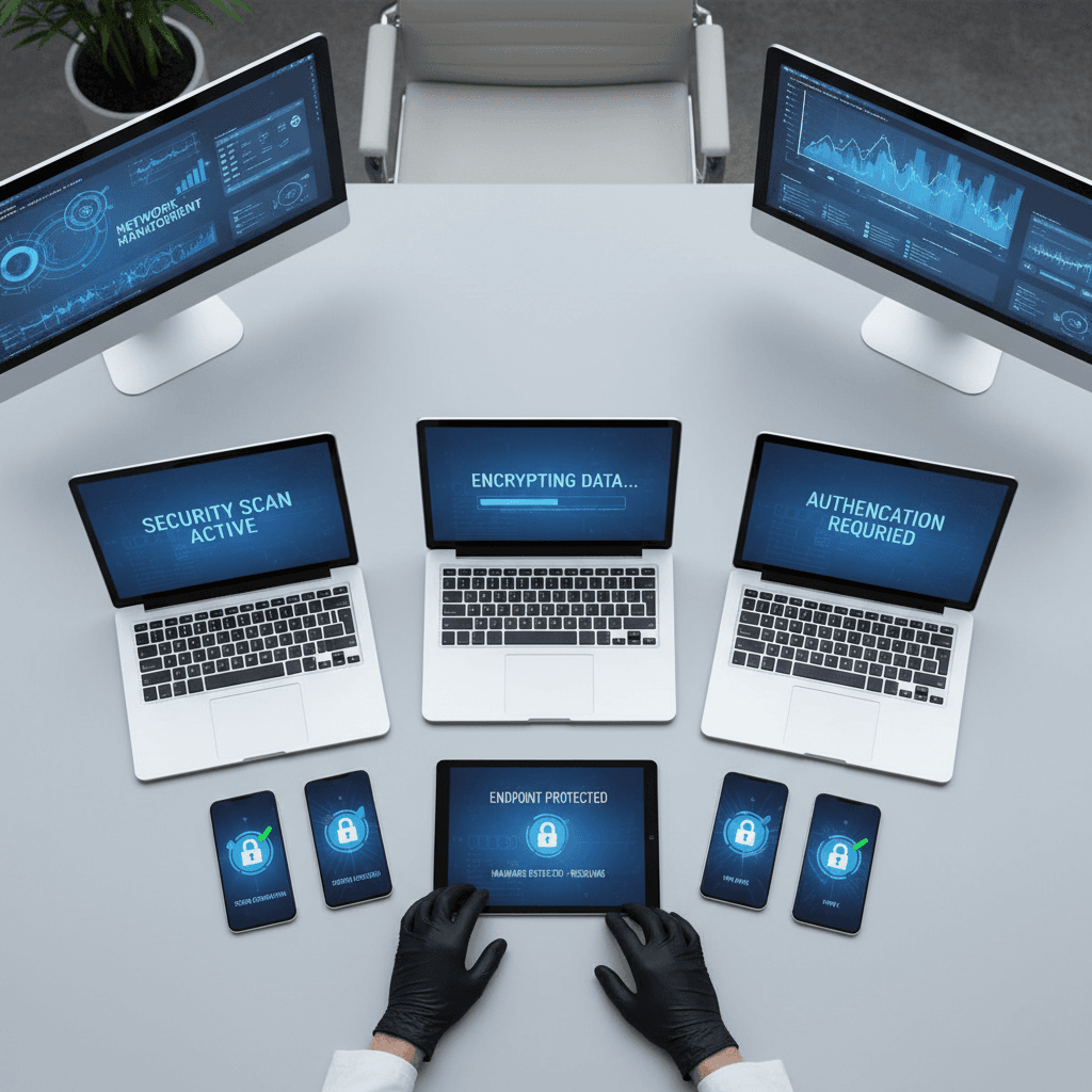 Endpoint-Sicherheit für alle Unternehmensgeräte